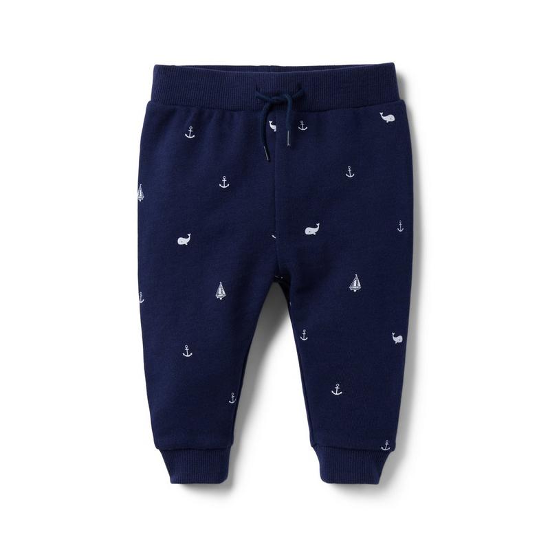 Baby Nautical French Terry Jogger - Janie And Jack